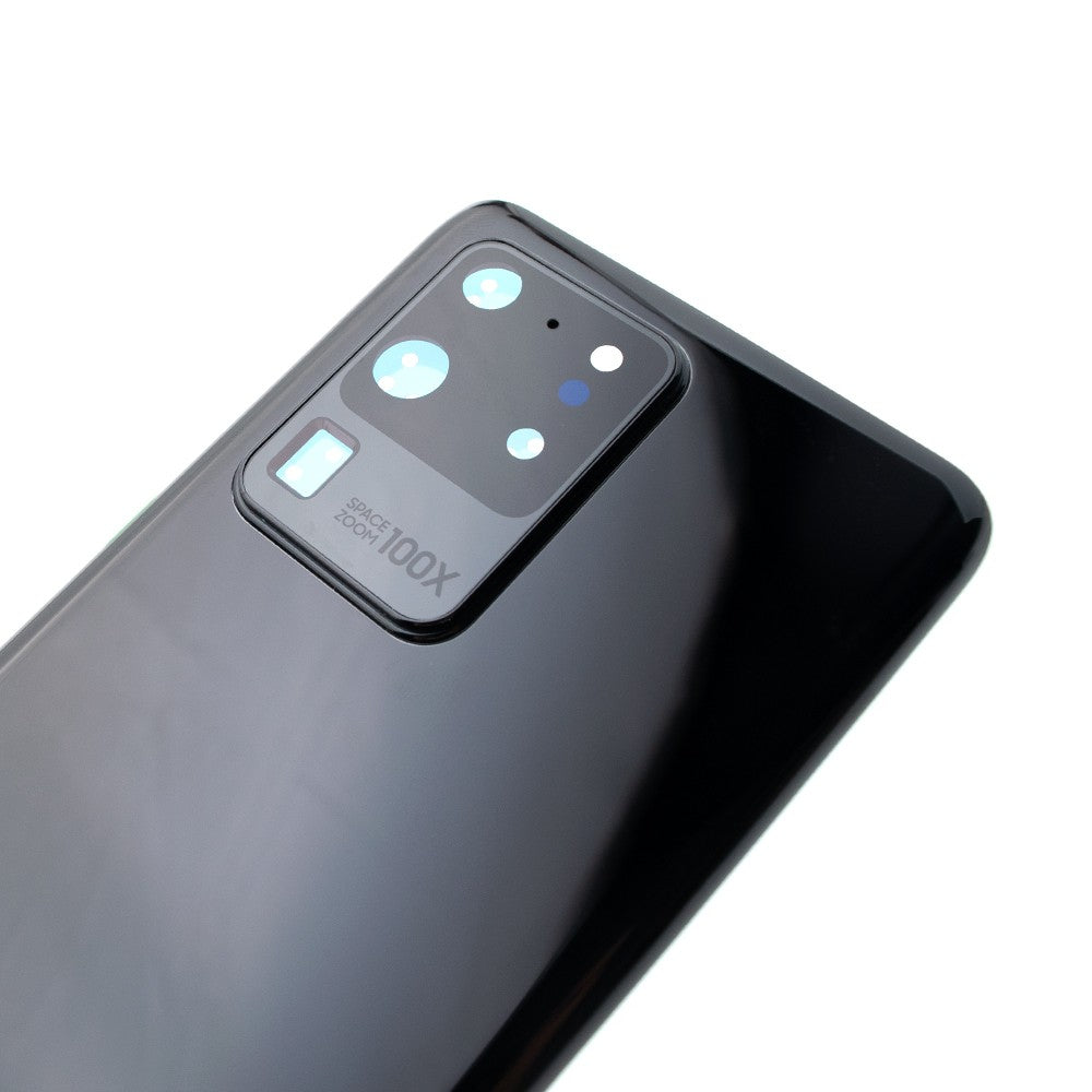 Brown Rear Cover Glass For Samsung Galaxy S20 Ultra G988-Cosmic Black Brown Rear Cover Glass For Samsung Galaxy S20 Ultra G988-Cosmic Black